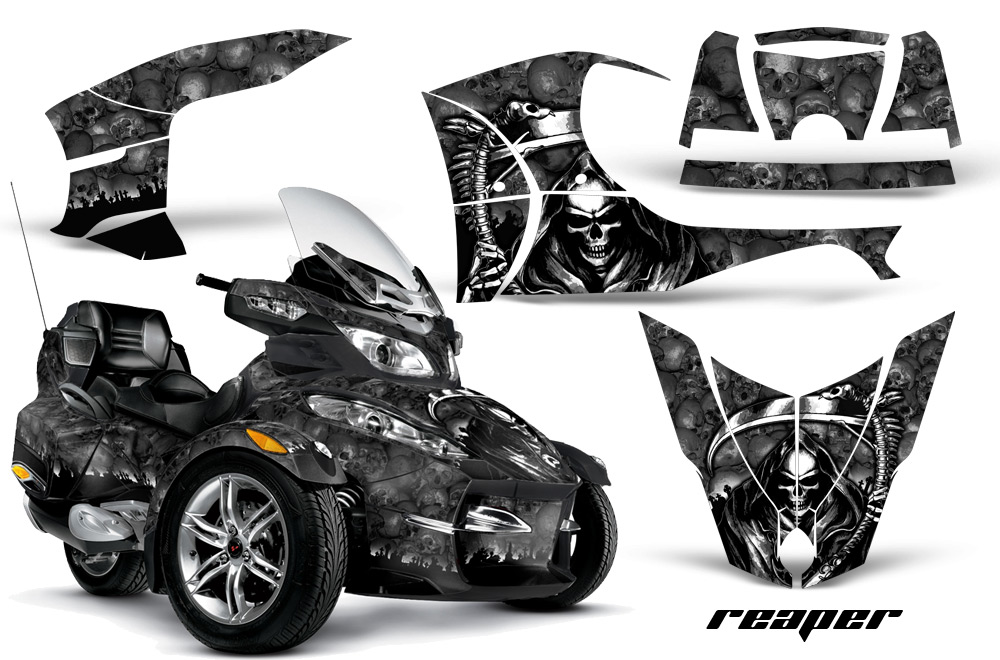 CAN-AM SPYDER RT-S Graphic Kit Reaper B TK